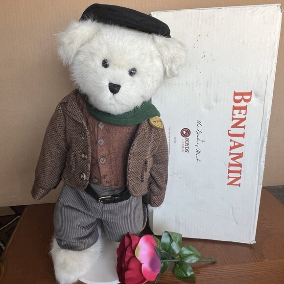Benjamin Danbury Mint Boyds By Enesco Rose Plush Stuffed Animal 16" - Picture 1 of 8